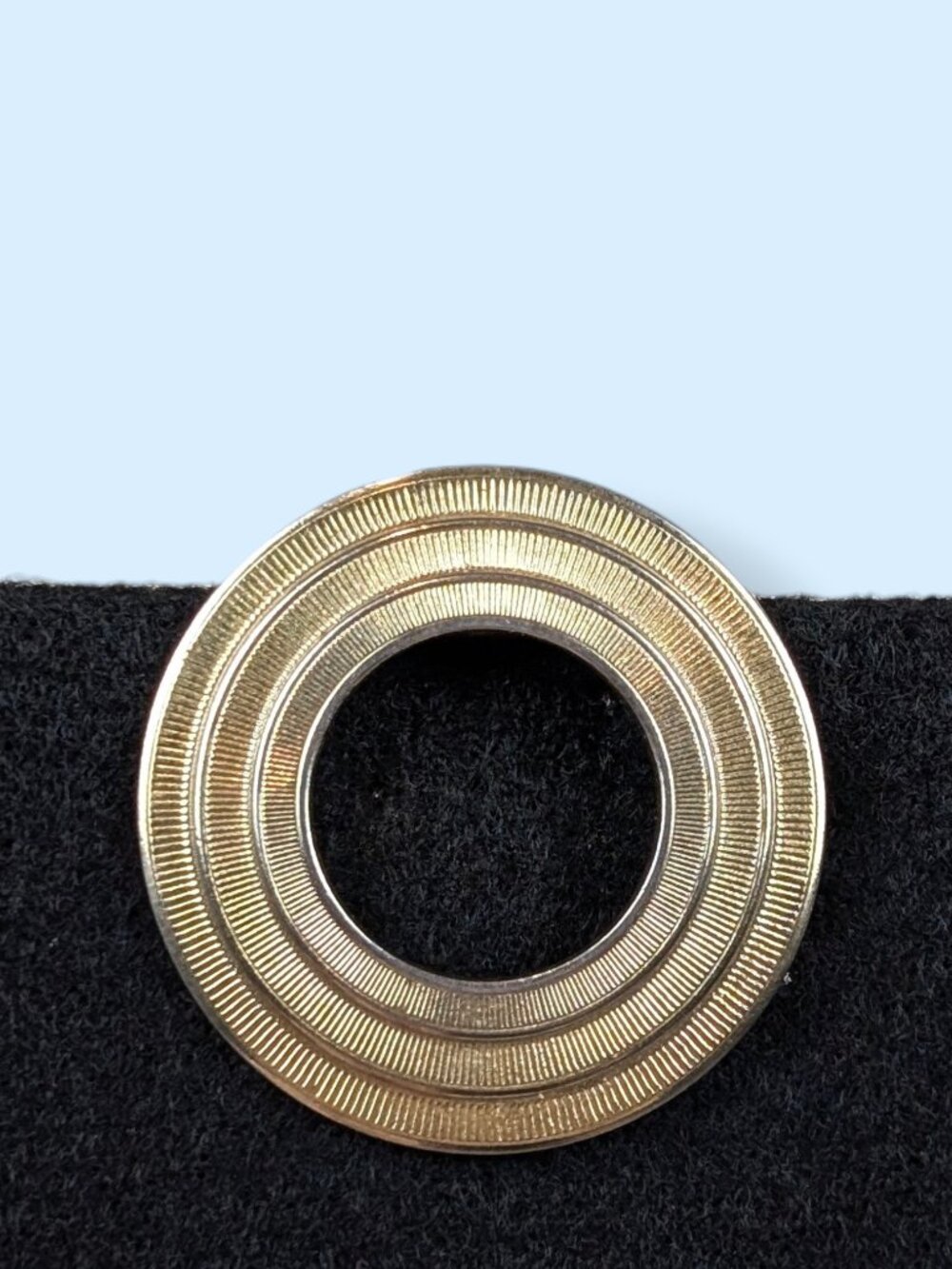 Vintage Lieba USA Gold Tone Dress Clip